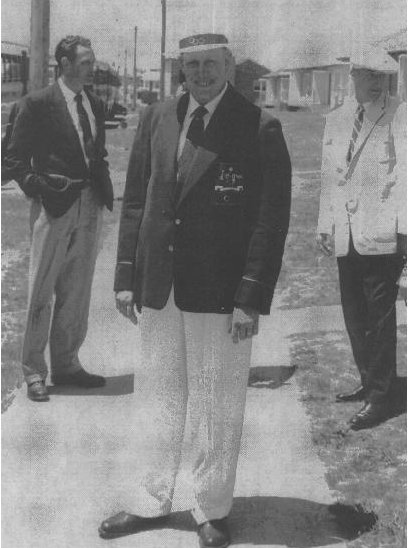 charles and ray get ready for the opening ceremony